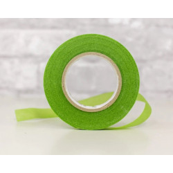 Floristinė juostelė cukrinėms gėlėms. Šviesiai žalia spalva Floristinė juostelė cukrinėms gėlėms. Šviesiai žalia spalva