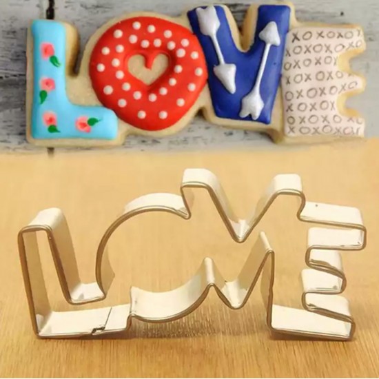 Sausainio formelė "LOVE"