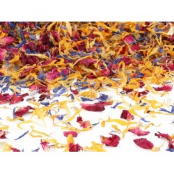 Tikrų gėlių žiedlapių mišinys 10 g Tikrų gėlių žiedlapių mišinys 10 g