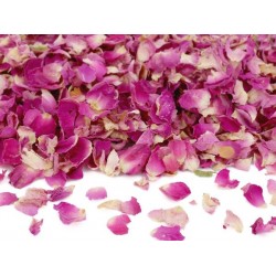 Džiovinti mažų rožyčių žiedlapiai. Alyvinė spalva Džiovinti mažų rožyčių žiedlapiai. Alyvinė spalva