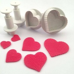 Formelės su stūmikliais "Širdelės" Formelės su stūmikliais "Širdelės"