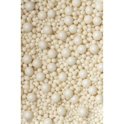 Balti cukriniai perlai Balti cukriniai perlai