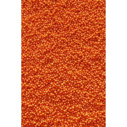 Cukriniai pabarstukai 3 mm. Oranžinė spalva  Cukriniai pabarstukai 3 mm. Oranžinė spalva