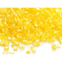 Geltonos spalvos cukrus 100 g.  Geltonos spalvos cukrus 100 g.