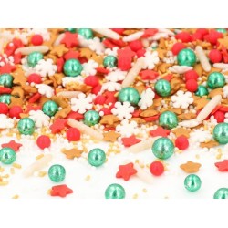 Cukrinių pabarstukų mišinys ,,Kalėdų senelio paslaptis''