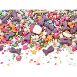 Cukrinių pabarstukų asorti "Undinėlių stebuklas" Cukrinių pabarstukų asorti "Undinėlių stebuklas"