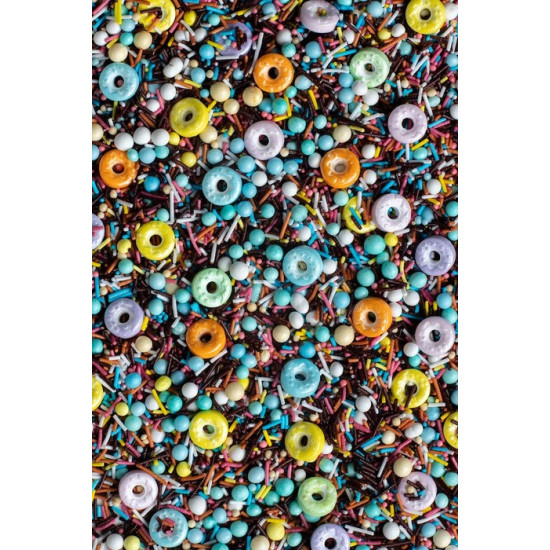 Cukrinių pabarstukų asorti Spurgyčių fiesta Cukrinių pabarstukų asorti Spurgyčių fiesta