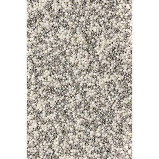 Cukriniai pabarstukai balta/sidabrinė Cukriniai pabarstukai balta/sidabrinė