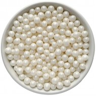 Minkšti cukriniai pabarstukai 4 - 5 mm. Balta spalva Minkšti cukriniai pabarstukai 4 - 5 mm. Balta spalva