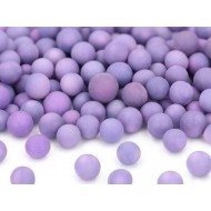 Cukriniai rutuliukai. Violetinė spalva