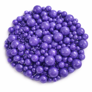 Violetiniai cukriniai perliukai