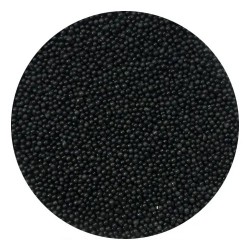 Smulkūs cukriniai pabarstukai. Juoda spalva Smulkūs cukriniai pabarstukai. Juoda spalva