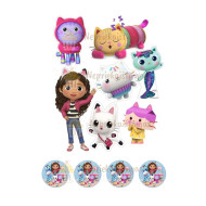 Valgomas paveiksliukas "Gabby's Dollhouse"