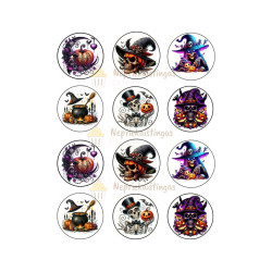 Valgomas paveiksliukas ,, Helloween 12'' Valgomas paveiksliukas ,, Helloween 12''