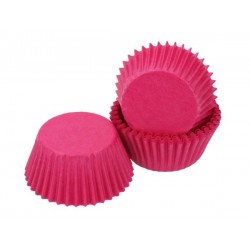 Rožinės spalvos keksiukų krepšeliai 60vnt.