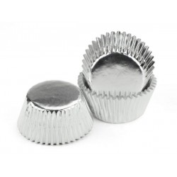 Folijiniai keksiukų kepimo krepšeliai 60 vnt Folijiniai keksiukų kepimo krepšeliai 60 vnt