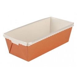 Vienkartinė stačiakampė kekso forma Vienkartinė stačiakampė kekso forma