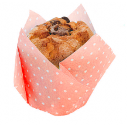 Keksiukų kepimo krepšeliai oranžiniai "Tulpė" Keksiukų kepimo krepšeliai oranžiniai "Tulpė"