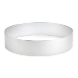 Aukštos kokybės aliuminis konditerinis žiedas 18 cm. Aukštos kokybės aliuminis konditerinis žiedas 18 cm.