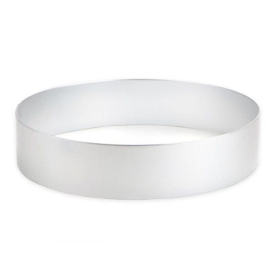 Aukštos kokybės aliuminis konditerinis žiedas 18 cm.