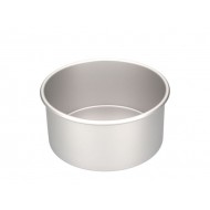 Kepimo skarda. Anoduoto aliuminio 20 cm Ø, 10 cm aukštis Kepimo skarda. Anoduoto aliuminio 20 cm Ø, 10 cm aukštis