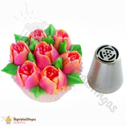 Konditerinis antgalis Gėlytei su šešiais lapeliais Konditerinis antgalis Gėlytei su šešiais lapeliais