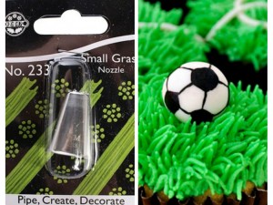 Konditerinis antgalis žolės efektui išgauti