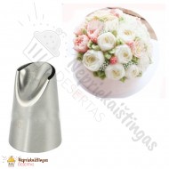 Konditerinis antgalis gėlytei, bangelėms