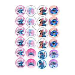 Valgomas paveiksliukas Lilo ir Stičas 4cm Valgomas paveiksliukas Lilo ir Stičas 4cm