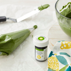 Wilton koncentruota maistinė pasta. Samanų žalia spalva 