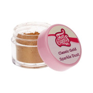 Sausi maistiniai dažai. Klasikinė aukso spalva