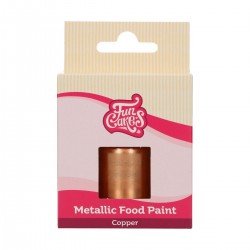 Skysti, blizgūs,  tamsaus aukso spalvos maistiniai dažai 30 ml.