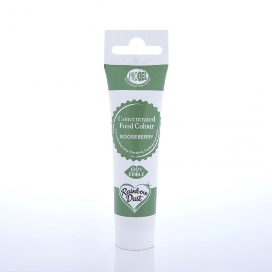 Progel maistiniai geliniai dažai Agrastų žalia spalva . Gooseberry 
