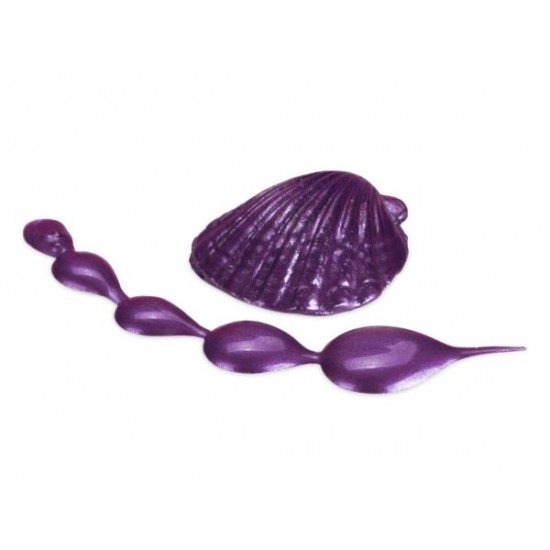 Maistiniai dažai piešimui. Blizgi, tamsi violetinė spalva