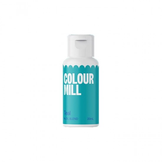 Colour Mill maistiniai dažai žalsvai mėlynos spalvos Colour Mill maistiniai dažai žalsvai mėlynos spalvos