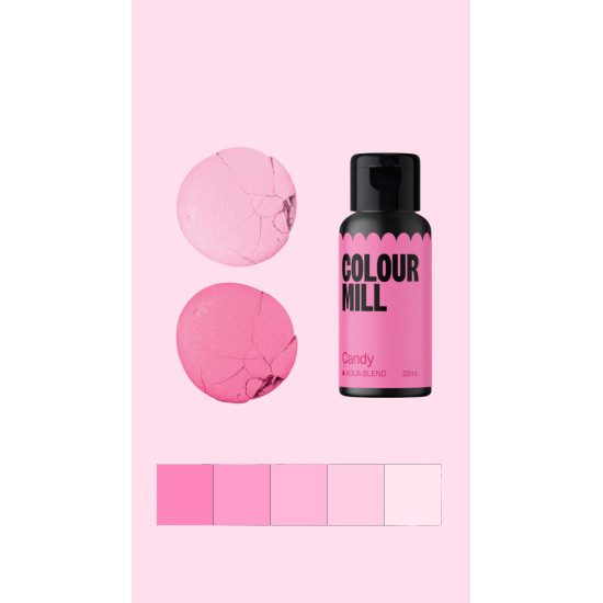 Colour Mill maistiniai dažai ,,Candy" vandens pagrindu