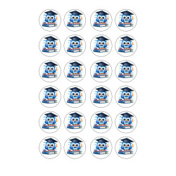 Valgomas paveiksliukas ,,Mėlynos pelėdos'' Valgomas paveiksliukas ,,Mėlynos pelėdos''