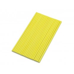 Geltonos spalvos pagaliukai popsams 15 cm