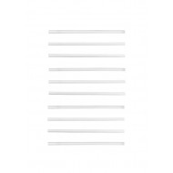 Skaidrūs torto sutvirtinimo pagaliukai