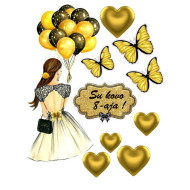 Valgomas paveiksliukas ''Moters diena 21''