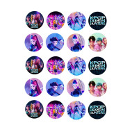 Valgomas paveiksliukas ''K-POP Demon Hunters 4cm''