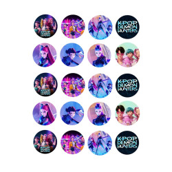 Valgomas paveiksliukas ''K-POP Demon Hunters 4cm''