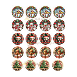 Valgomas paveiksliukas ,,Kalėdos keksiukams 1'' Valgomas paveiksliukas ,,Kalėdos keksiukams 1''