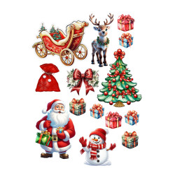 Valgomas paveiksliukas Kalėdų senio kelionė Valgomas paveiksliukas Kalėdų senio kelionė