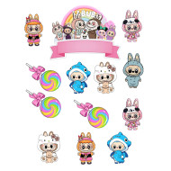 Valgomas paveiksliukas ''Labubu" Valgomas paveiksliukas ''Labubu"