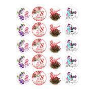 Valgomas paveiksliukas ''Su kovo 8-ąja rusiškai''