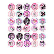 Valgomas paveiksliukas ''KUROMI 3.5cm''