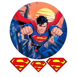 Valgomas paveiksliukas ''Super man 20cm''