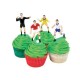 Plastikinių dekoracijų rinkinys ,,Futbolas''