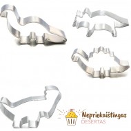 Sausainukų formelių rinkinukas 4 vnt.